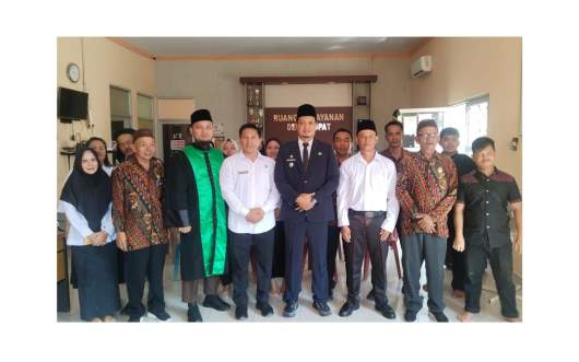 Pelantikan BPD PAW Desa Cupat