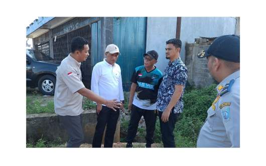 Peninjauan Pasar dan Kopi Pagi bersama Wakil Bupati Kabupaten Bangka Barat