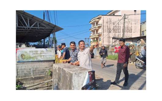 Peninjauan Pasar dan Kopi Pagi bersama Wakil Bupati Kabupaten Bangka Barat